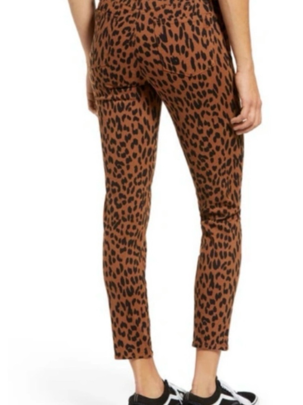Articles of Society Heather High Rise Edgerton Animal Print Pants. Size 26